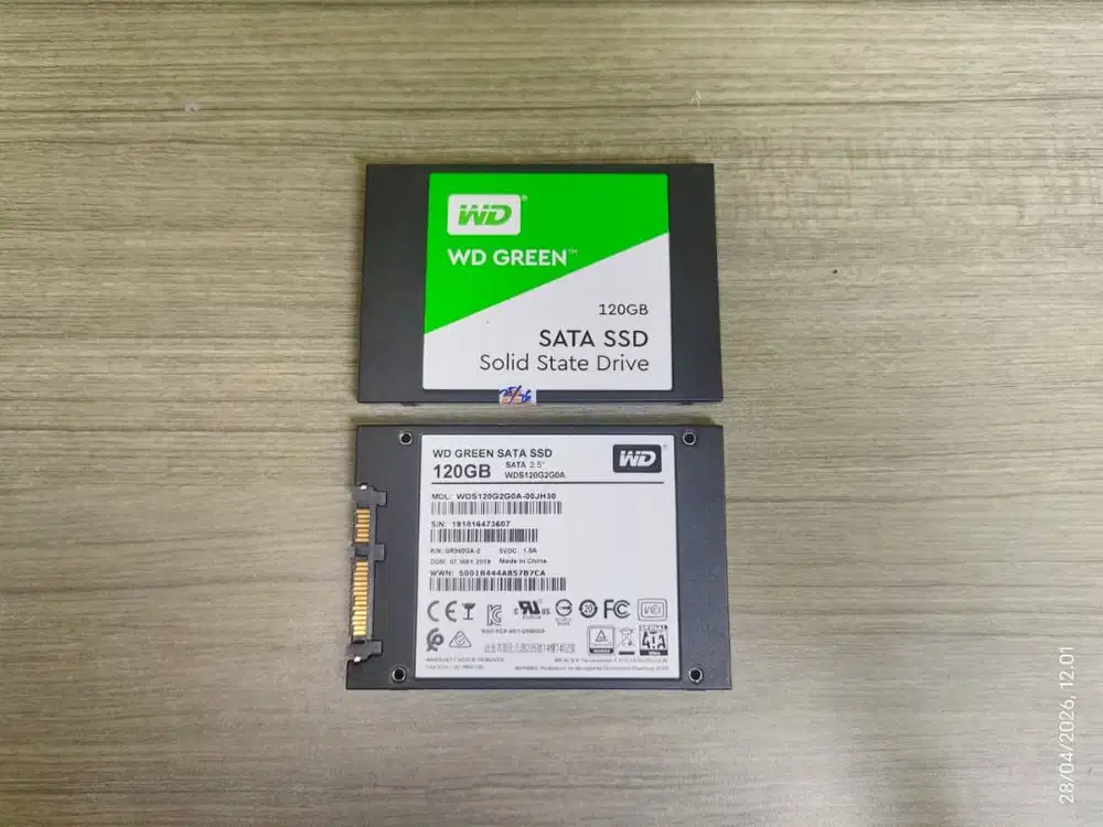 SSD sata 120gb wd green