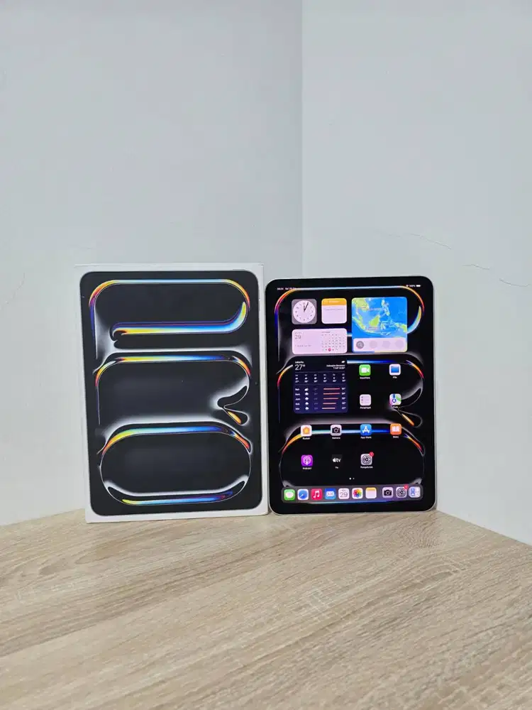 iPad Pro M4 11 256GB Wifi Cellular 5G Resmi iBox Cell Fullset