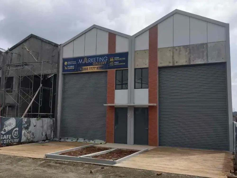 Dijual GudangAccord Bizzpark Jl serpong parung Curug Gn sindur Bogor