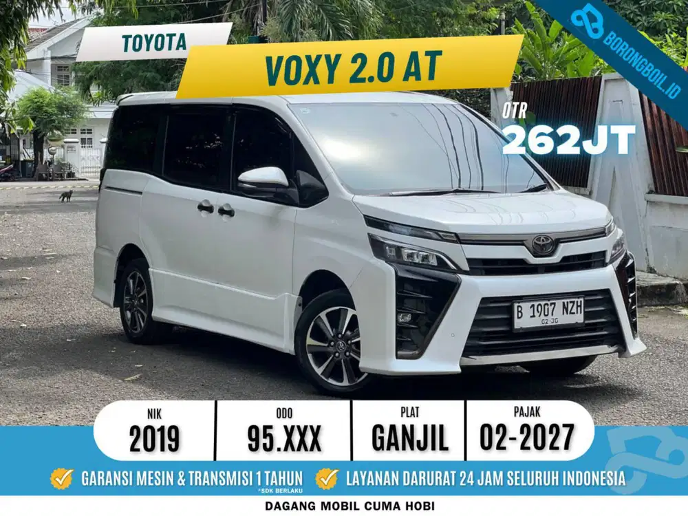 Toyota Voxy 2.0 AT 2019 TEMRURAH