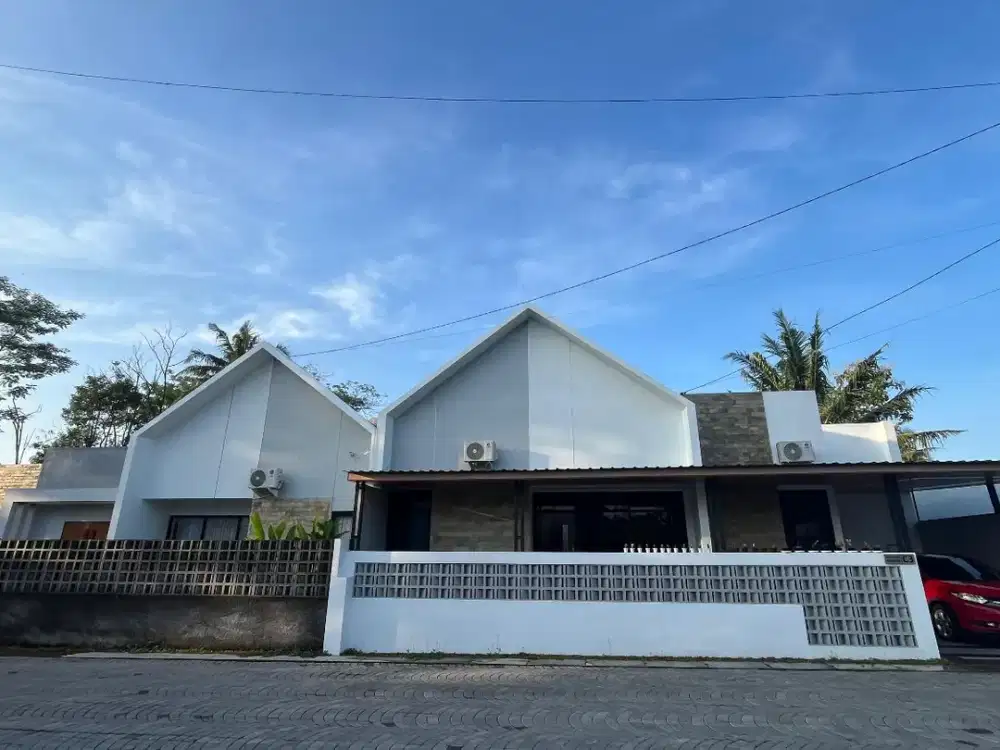 Rumah Konsep minimalis scandinavian Moderen dekat KampusSekolah Budi Mulia,Kampus UPN