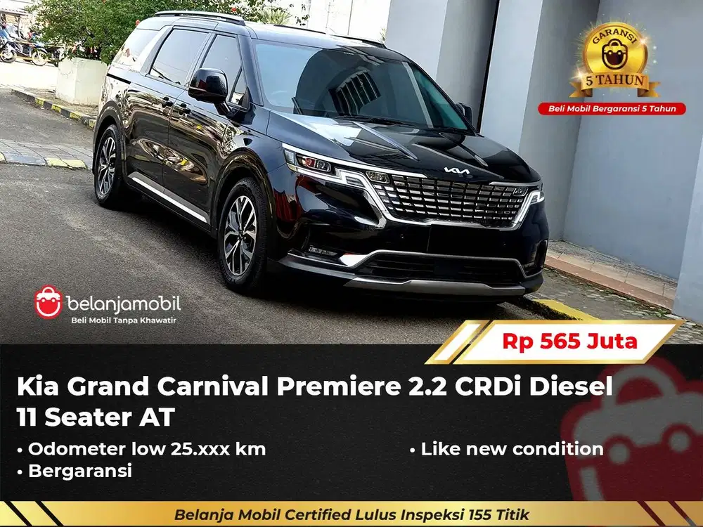 [ LOW KM 25RB ] Kia Grand Carnival 2.2 CRDi Diesel 11 Seat 2023/2024