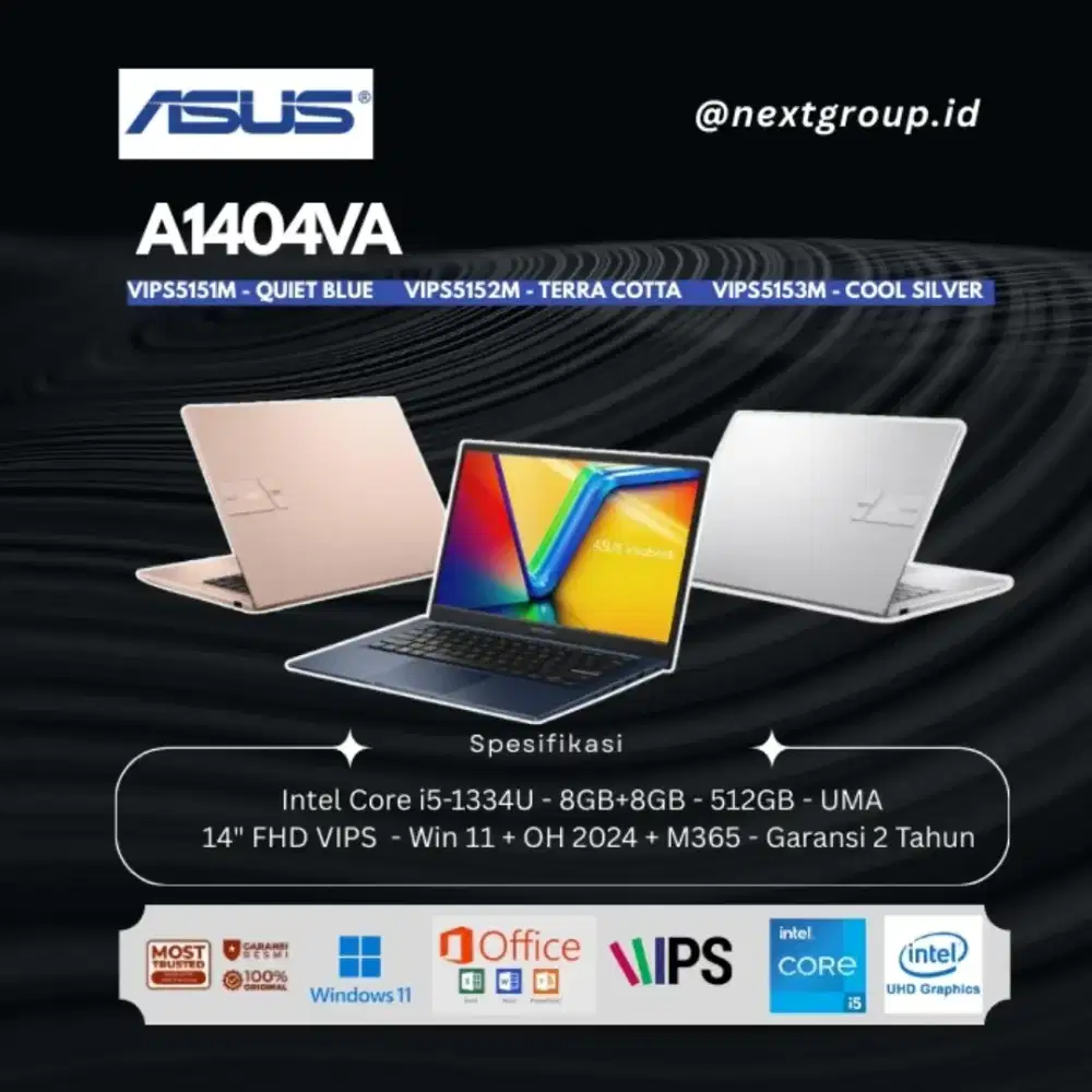 Vivobook 14 A1404 - A1404VA-VIPS5151M/VIPS5152M/VIPS5153M