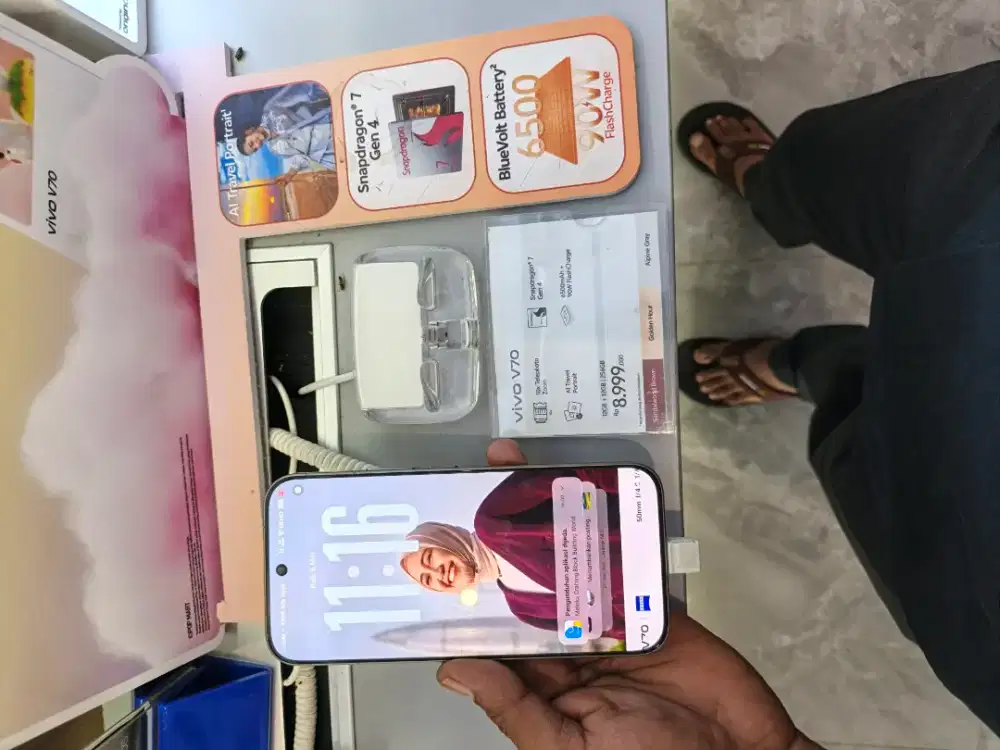 VIVO V70  12 GB +256GBPROMO KREDIT BUNGA RENDAH