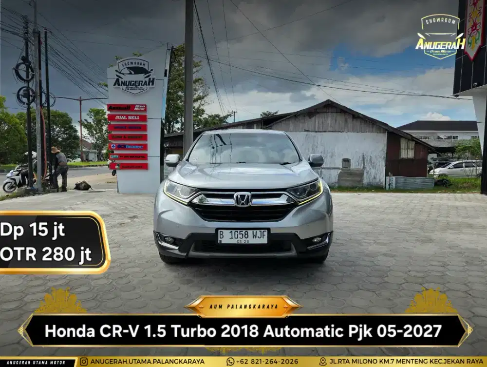 Dp 15jt CRV Turbo 1.5 AT 2018 Pjk 05-2027