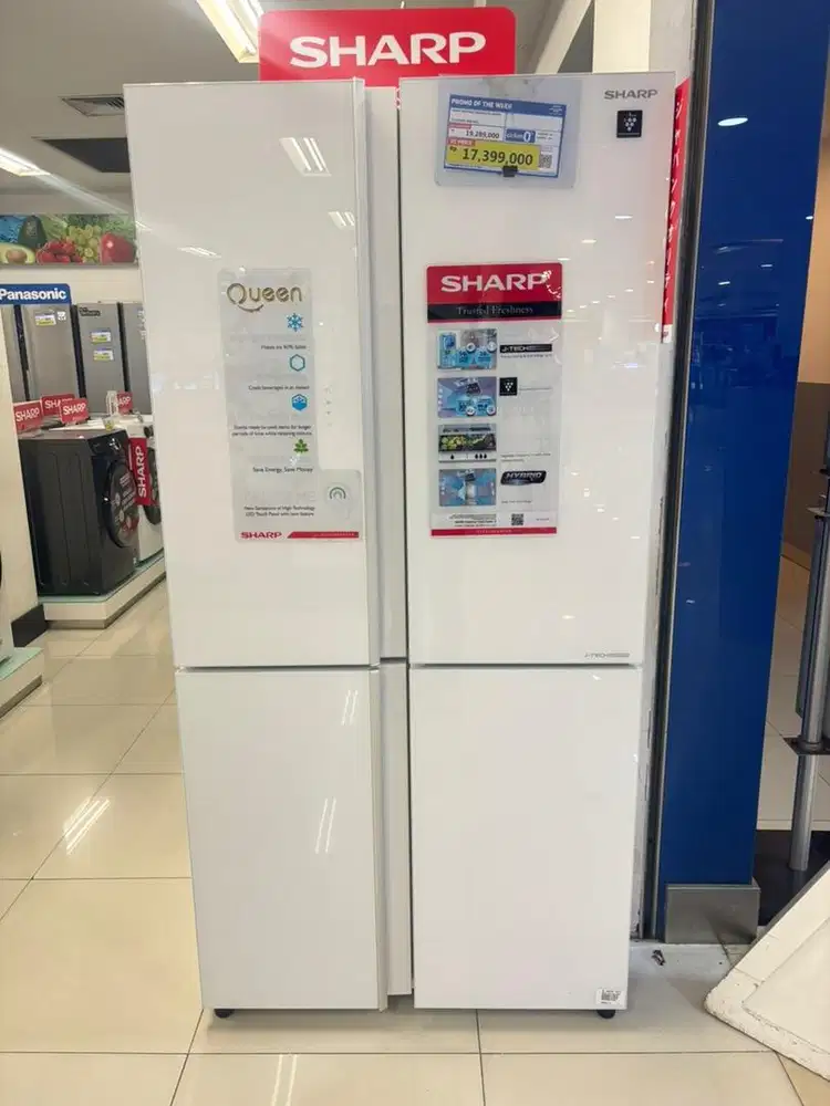SHARP SBS 4pintu white