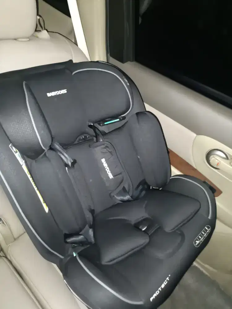 Babydoes Protect+ Car Seat Black – Reclining, Nyaman & Aman (Preloved)