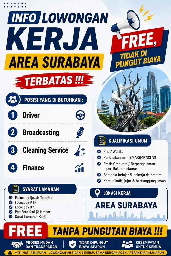 Lowongan pekerjaan 2026