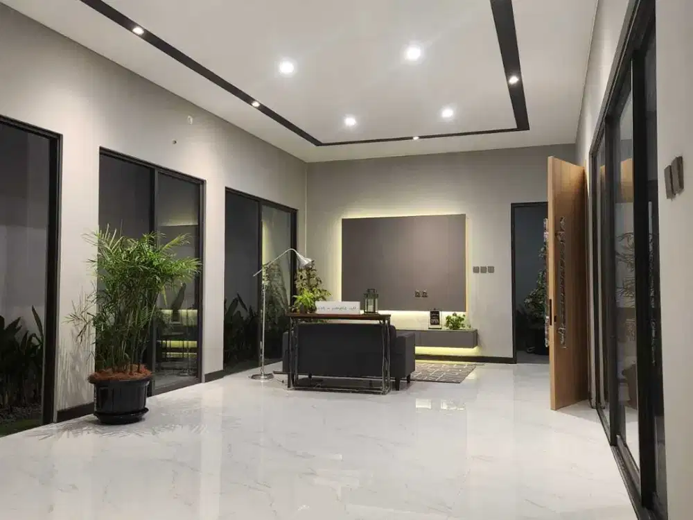 RUMAH CAKEP ROW JALAN LEBAR THE GREEN BANYAN VILLE BSD