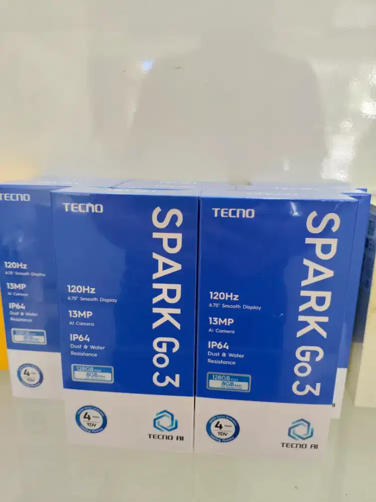 Tecno spark go 3 4+4/64