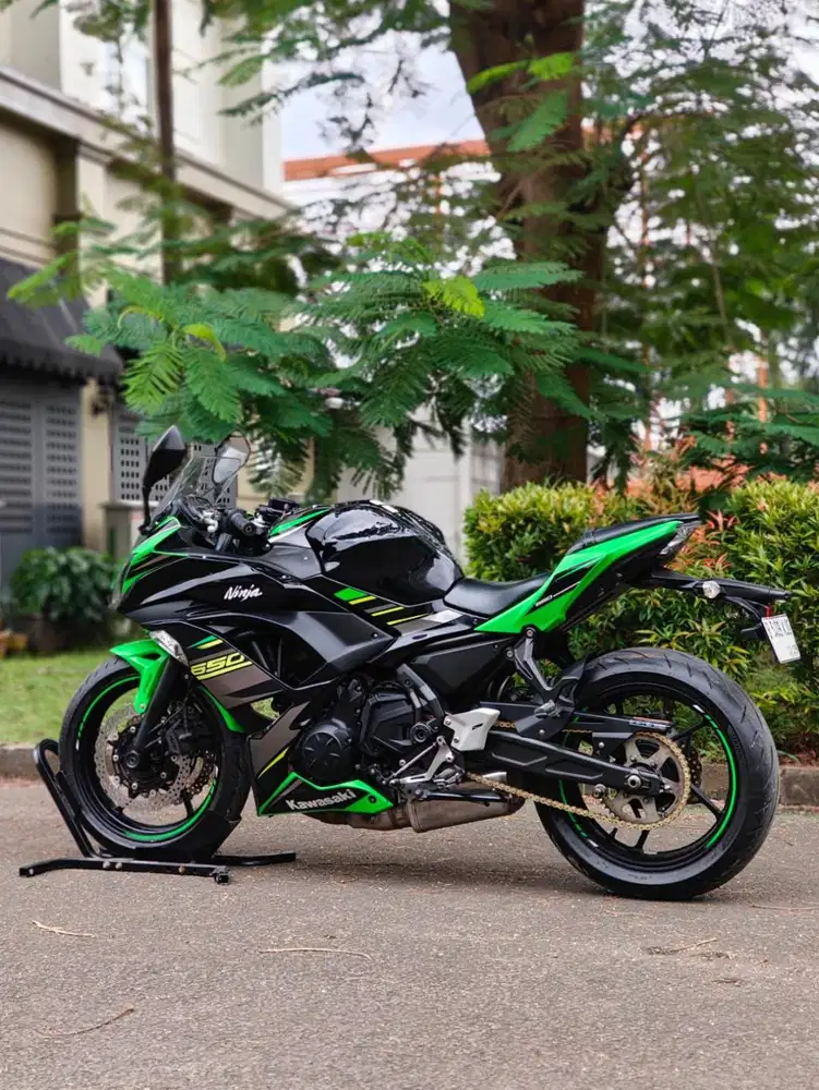 KAWASAKI NINJA 650 FI ABS KRT 2017 HIJAU KM LOW PAJAK ON SIAP NGEBUT