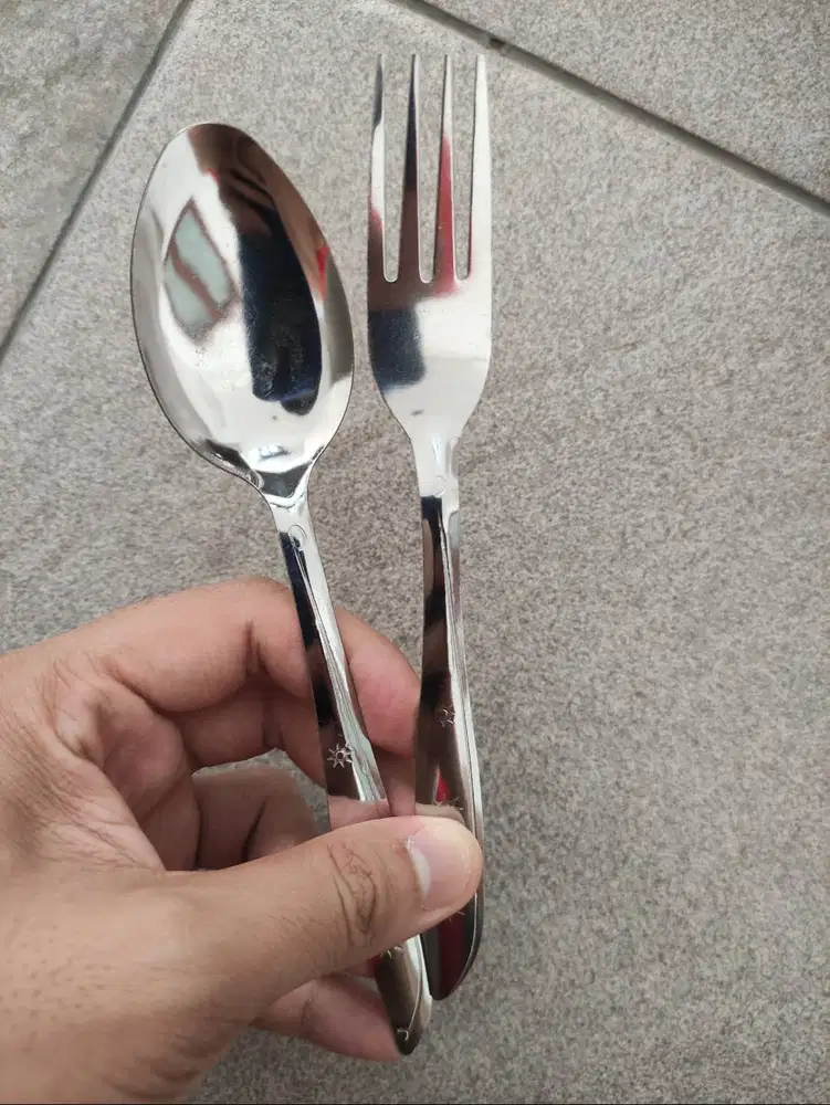 Obral Sendok Dan Garpu Aluminium