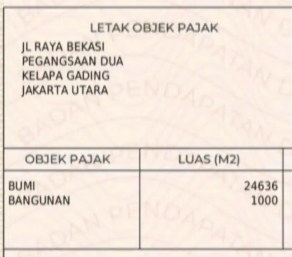 Dijual Tanah Strategis 2,4 Hektar di Jakarta -Utara