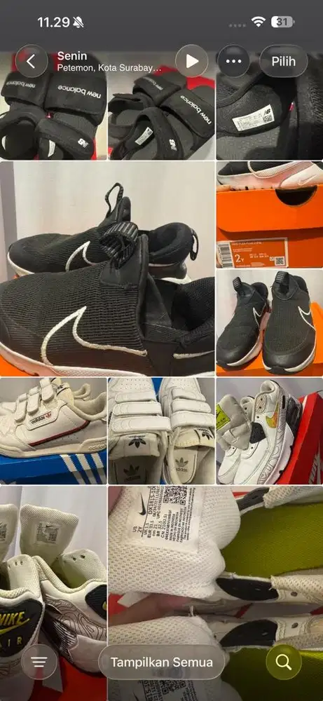 Sepatu anak branded