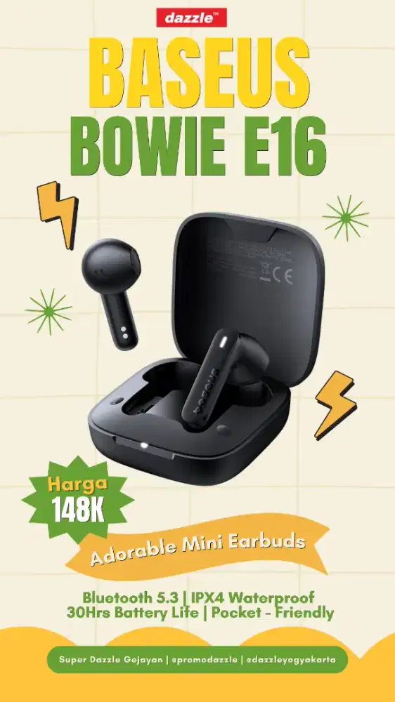 BASEUS BOWIE E16 WIRELESS EARBUDS
