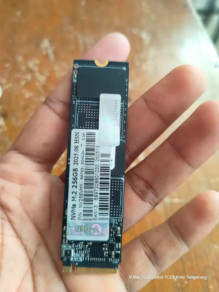 SSD NVME vgen 256 gb