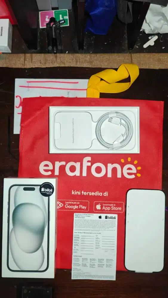 iBox iPhone 15 128gb BARU Unboxing Garansi Resmi Bkan 13 14 pro promax