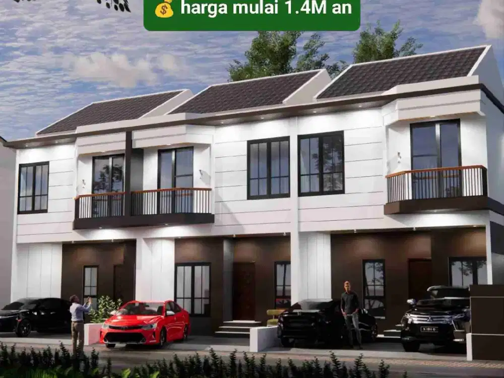 Cluster Lagura Cempaka putih timur rumah baru 2lantai SHM