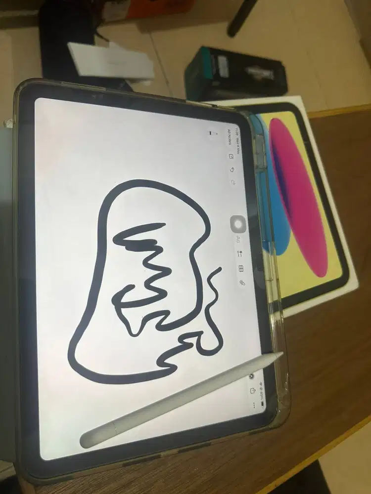 iPad 11 Wifi Only Yellow 128GB +Apple Pencil USB C 2023 USB-C Garansi
