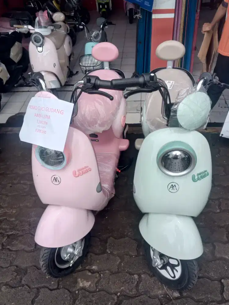 SEPEDA LISTRIK AIMA LUNA CICILAN TANPA DP