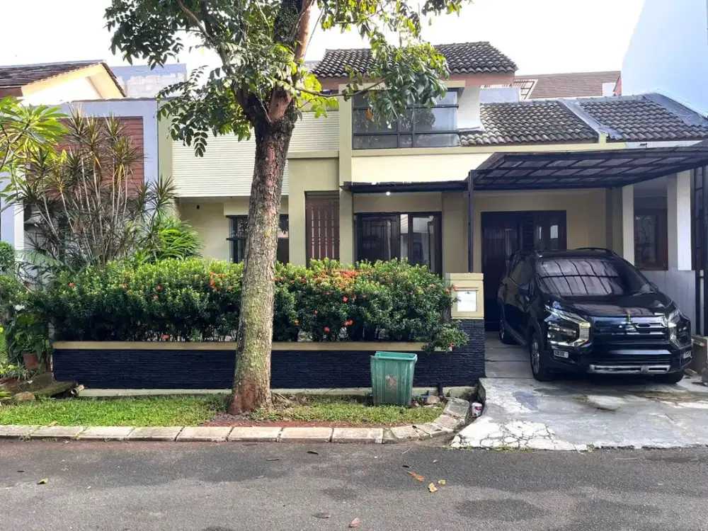 Rumah Hadap Selatan Legalitas SHM Bangunan 3 Kamar di Bintaro Tangsel