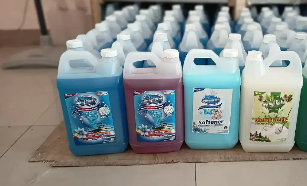 Detergent - softener - karbol.