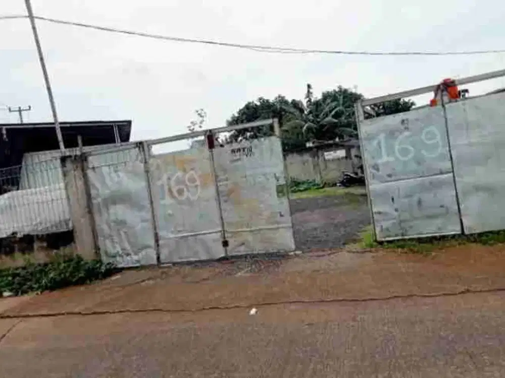 Dijual lahan strategis di Bantar gebang