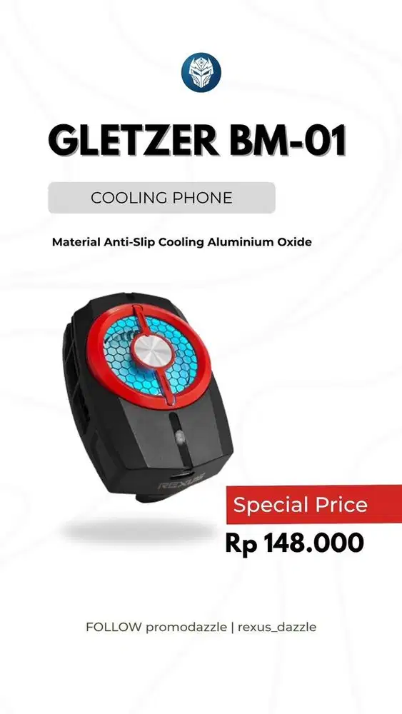 Cooler HP rexus Gletzer BM-01