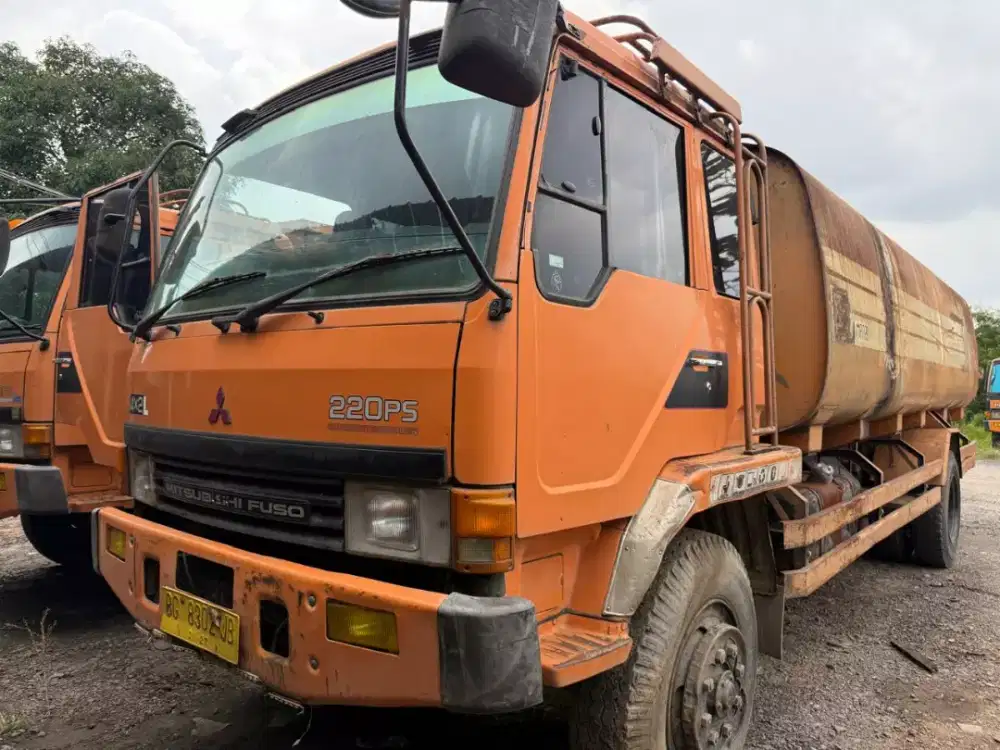 Mitsubishi Fuso 6ban FM517HL 2012 tangki CPO 19KL istimewa siap kerja