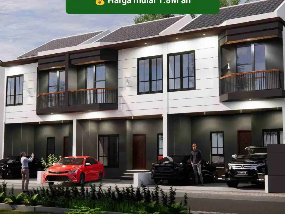 Cluster Cempaka Putih Tengah rumah baru 2lantai SHM Jakpus