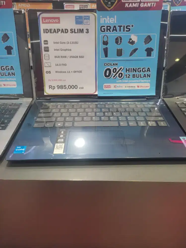 Lenovo Ideapad slim 3 ram 8gb 256gb