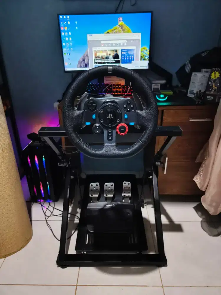 LOGITECH G29 + STAND SIAPA CEPAT DIA DAPAT