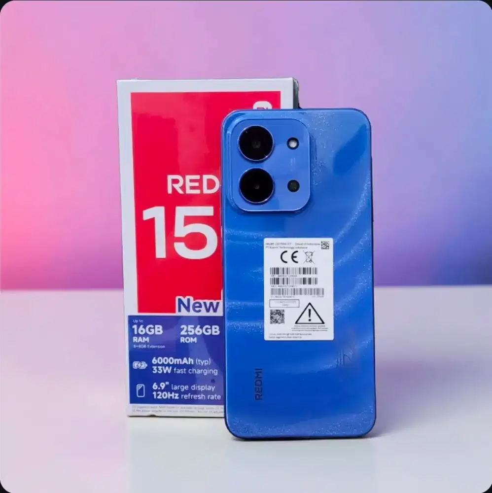 RAM 8+8 internal 256GB - Xiaomi Redmi 15C bening