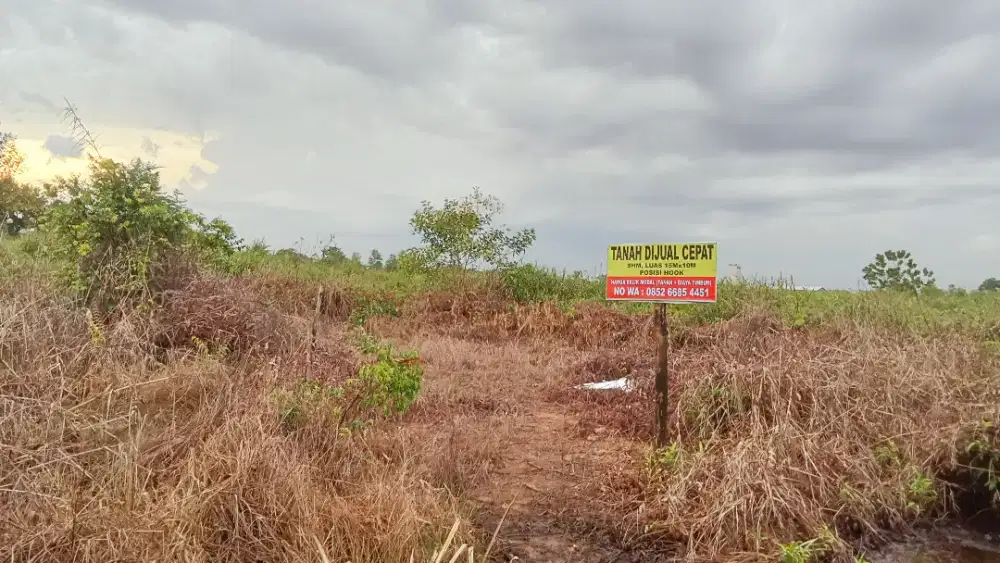 Tanah dijual di Jakabaring, harga balik modal