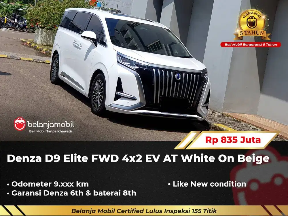 [ LOW KM 9RB ] Denza D9 D 9 Elite FWD 4x2 EV AT 2025/2024