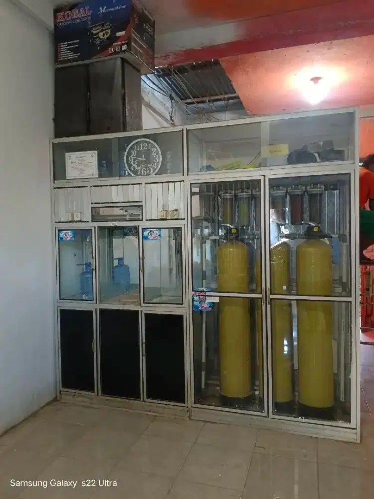 Dijual Depot air isi ulang siap pakai