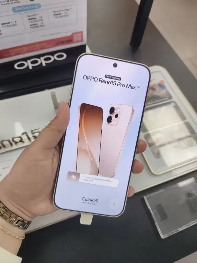 Promo Cicilan Pakai HOME CREDIT Oppo Reno 15 Pro Max