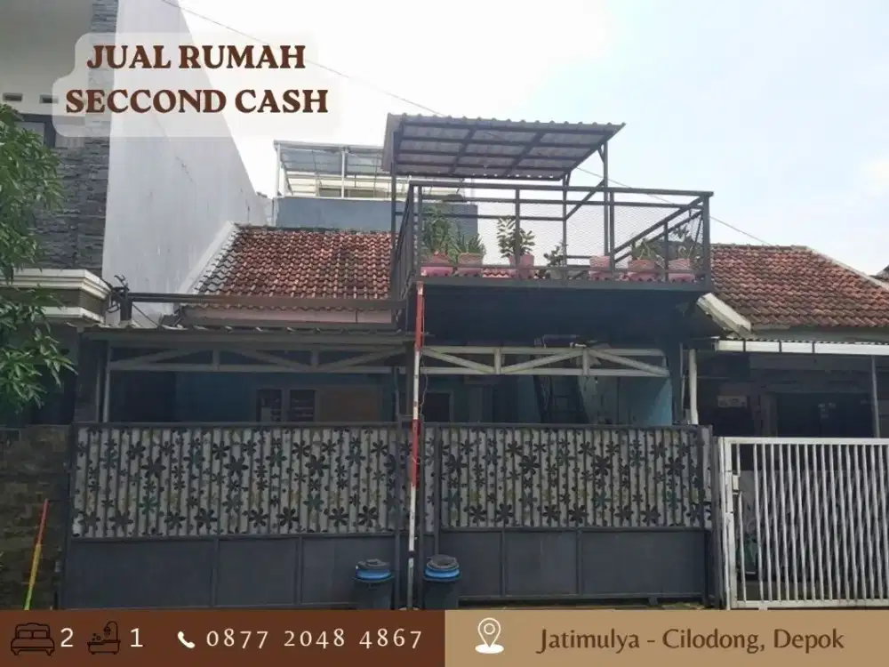 Jual Rumah CASH MURAH 595JT dkt Alun alun GDC Cilodong Depok