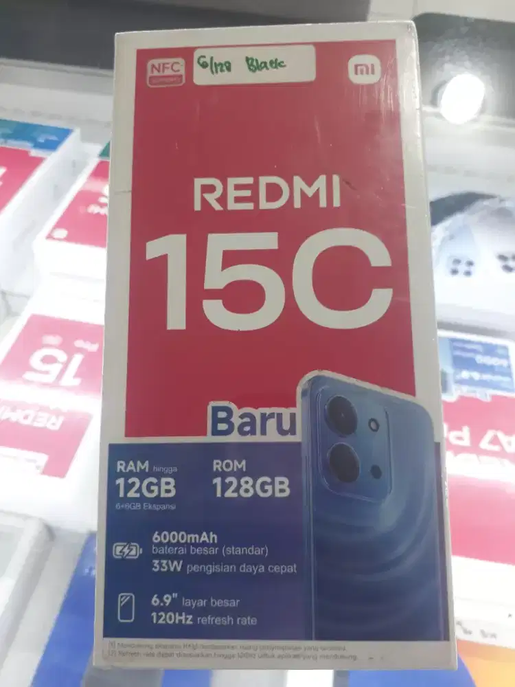 REDMU 15C Midnight Black 6/128 GB