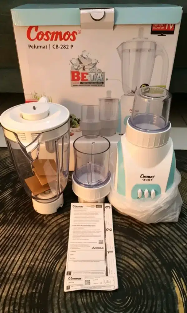 Blender Cosmos baru unboxing saja