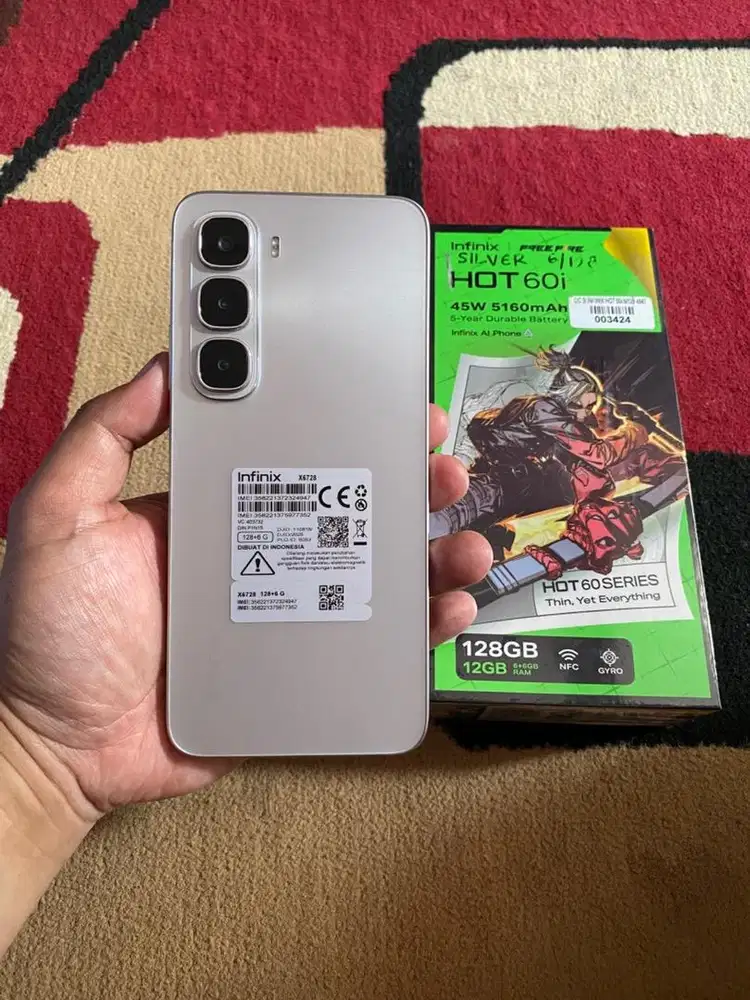 BISMILLAH INFINIX HOT 60i RAM 6/128 FULSET MULUS