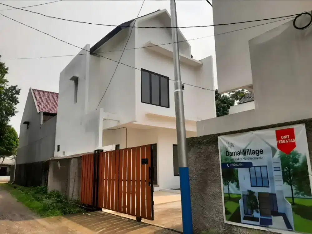 Rumah Lubang Buaya Dijual Cepat Murah, Jakarta Timur (DAMAI VILLAGE)