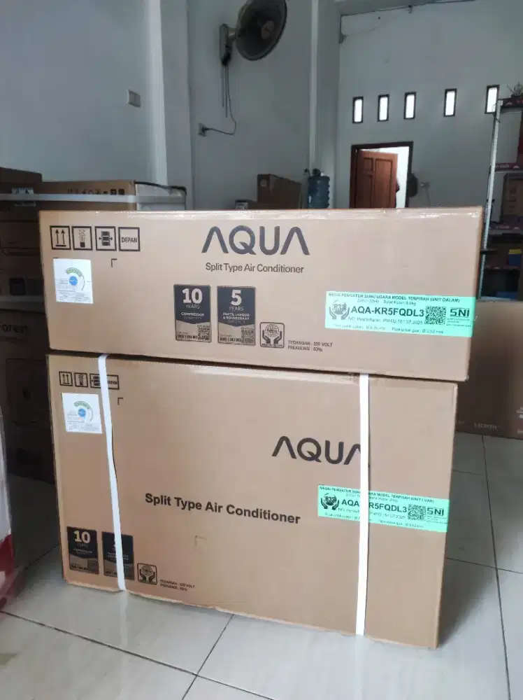 AC AQua setengah pk turbo cooling