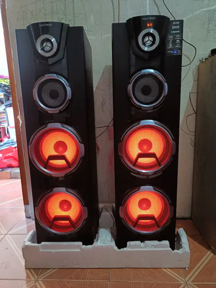 Speaker Polytron Pas 8FF22 gratis Mic wireless