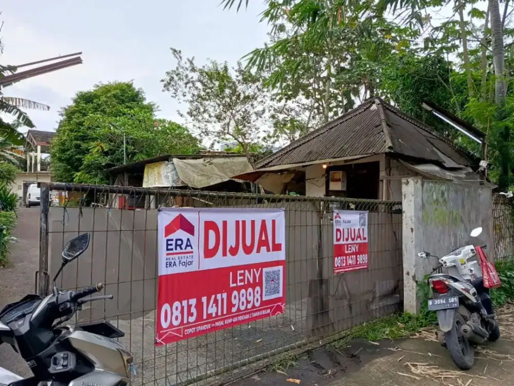 Dijual Rumah Tempat Usaha Luas dan Strategis di Cinangka, Tapos
