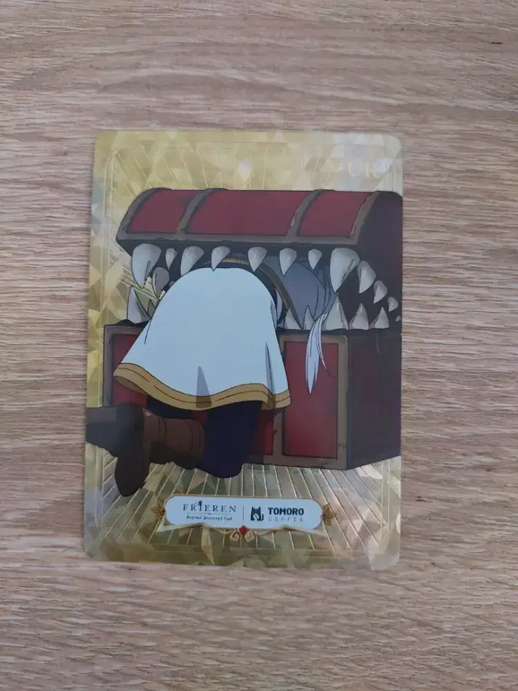 UR Frieren card on Frieren x tomoro coffe