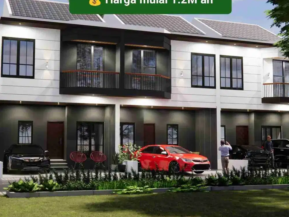 Cluster Pisangan rumah baru 2lantai SHM minimalis modern jaktim