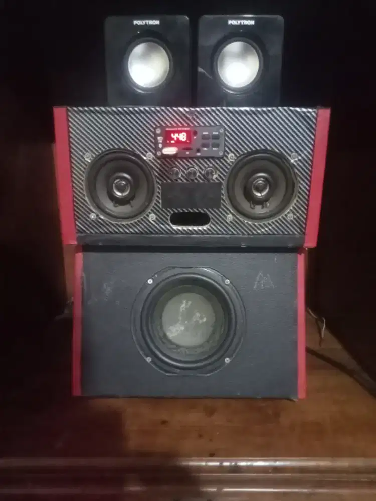 Speaker Aktif 2.1 Subwoofer Suara Dijamin Jadak Juduk