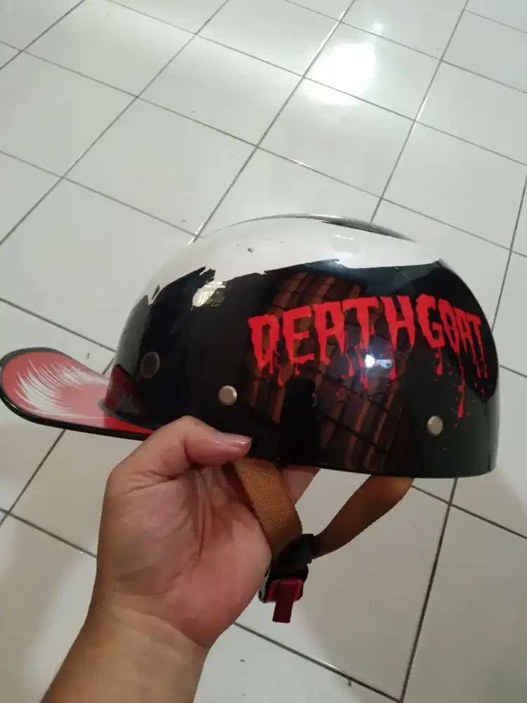 Jual helm half Harley venom