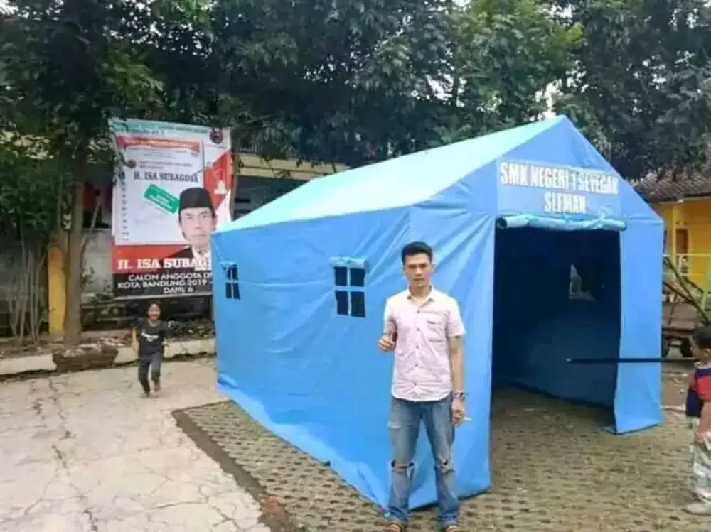 Tenda posko unicef